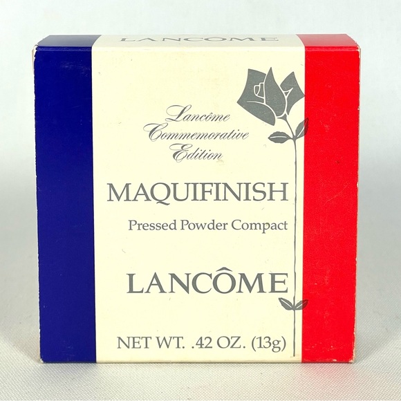 Vintage Lancome Commemorative Edition Maquifinish Pressed Powder Compact - Picture 7 of 10